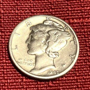 1945 Mercury Dime